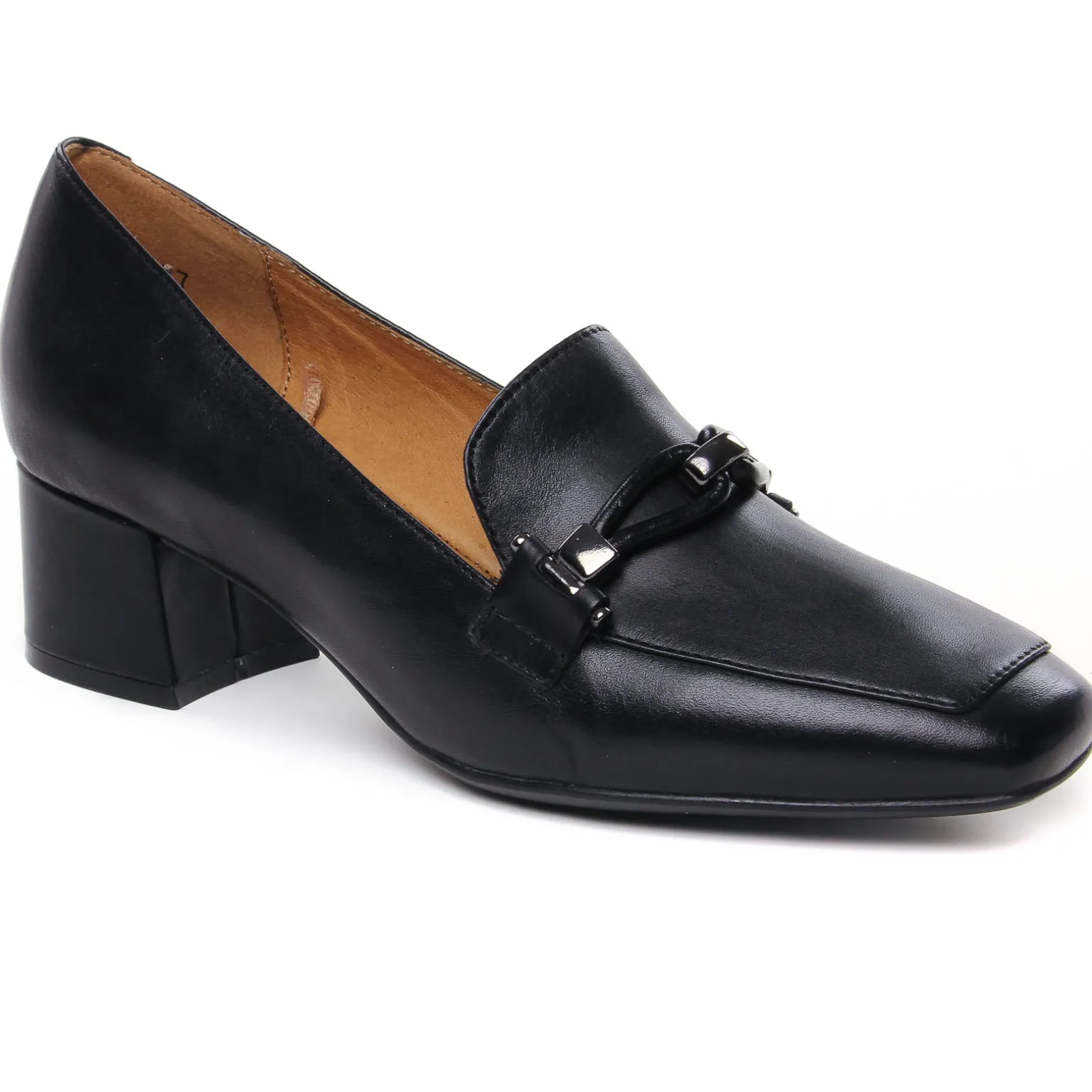 Mocassins Trotteurs Caprice 24300 Black Nappa