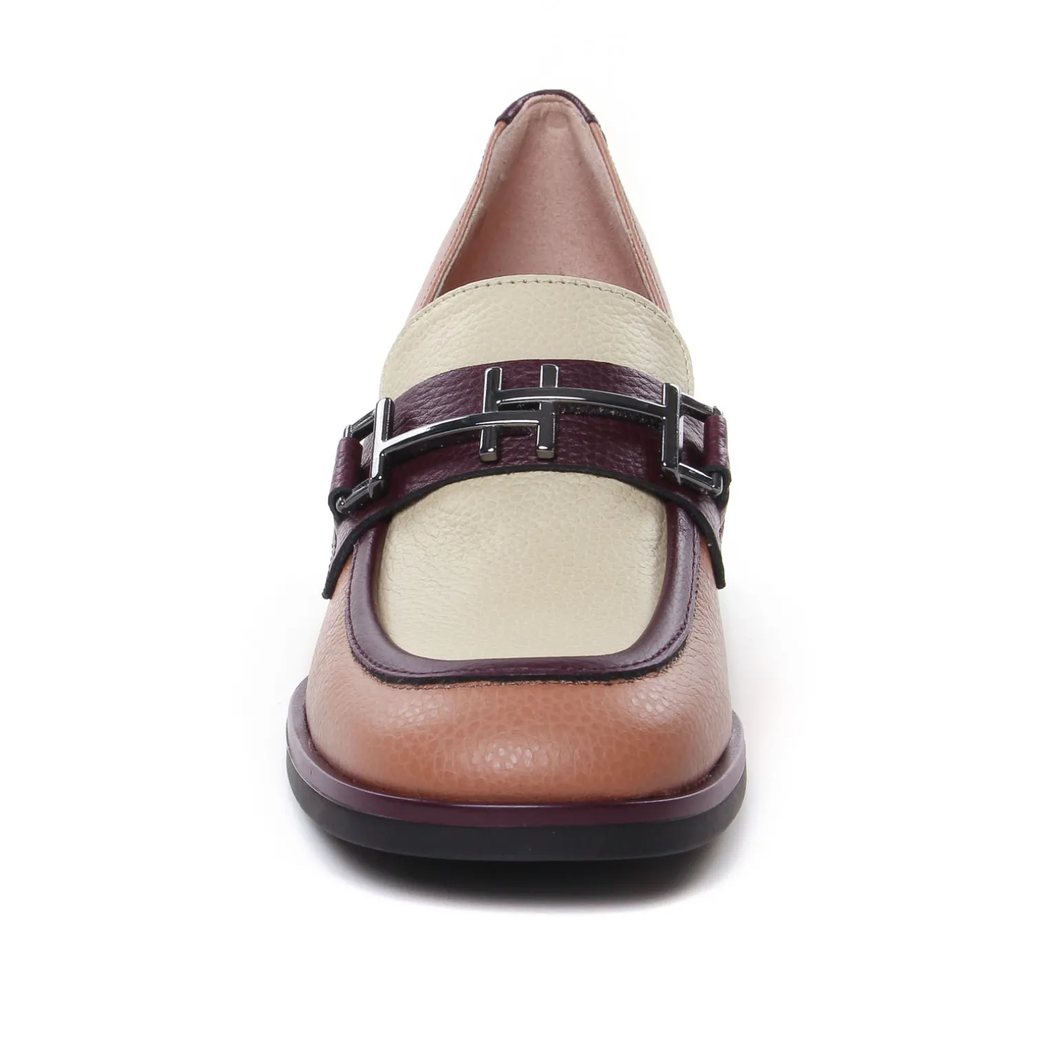 Mocassins Trotteurs Hispanitas CHI243550 Beige Blanc