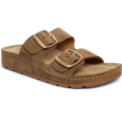 Mules Coco Et Abricot Essigny Tan