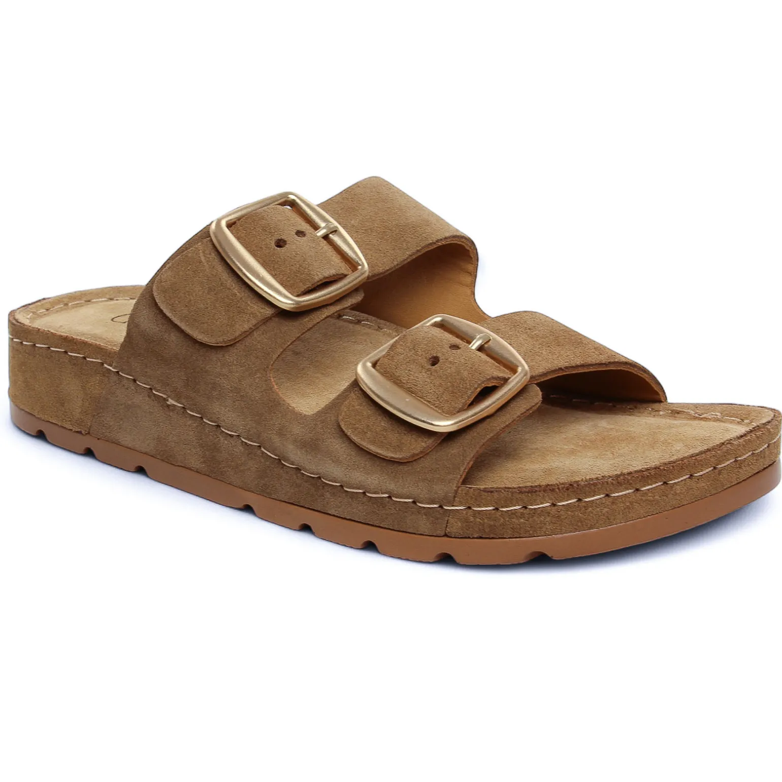 Mules Coco Et Abricot Essigny Tan