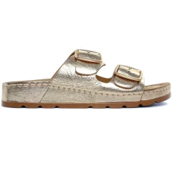 Mules Coco Et Abricot Essigny Gold