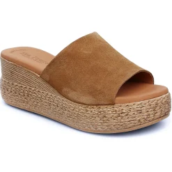 Mules Compensées Eva Frutos 3767 Muscade