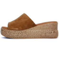 Mules Compensées Eva Frutos 3767 Muscade