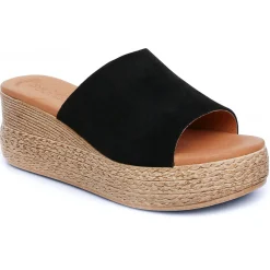 Mules Compensées Eva Frutos 3767 Negro