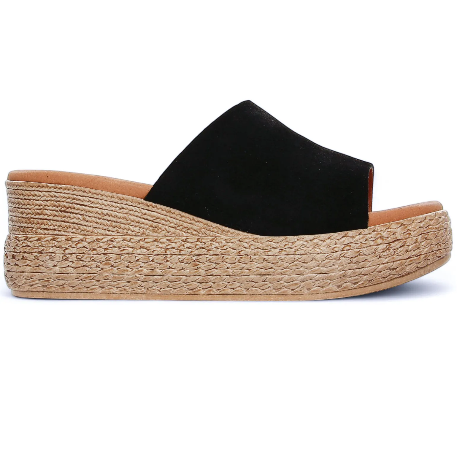 Mules Compensées Eva Frutos 3767 Negro