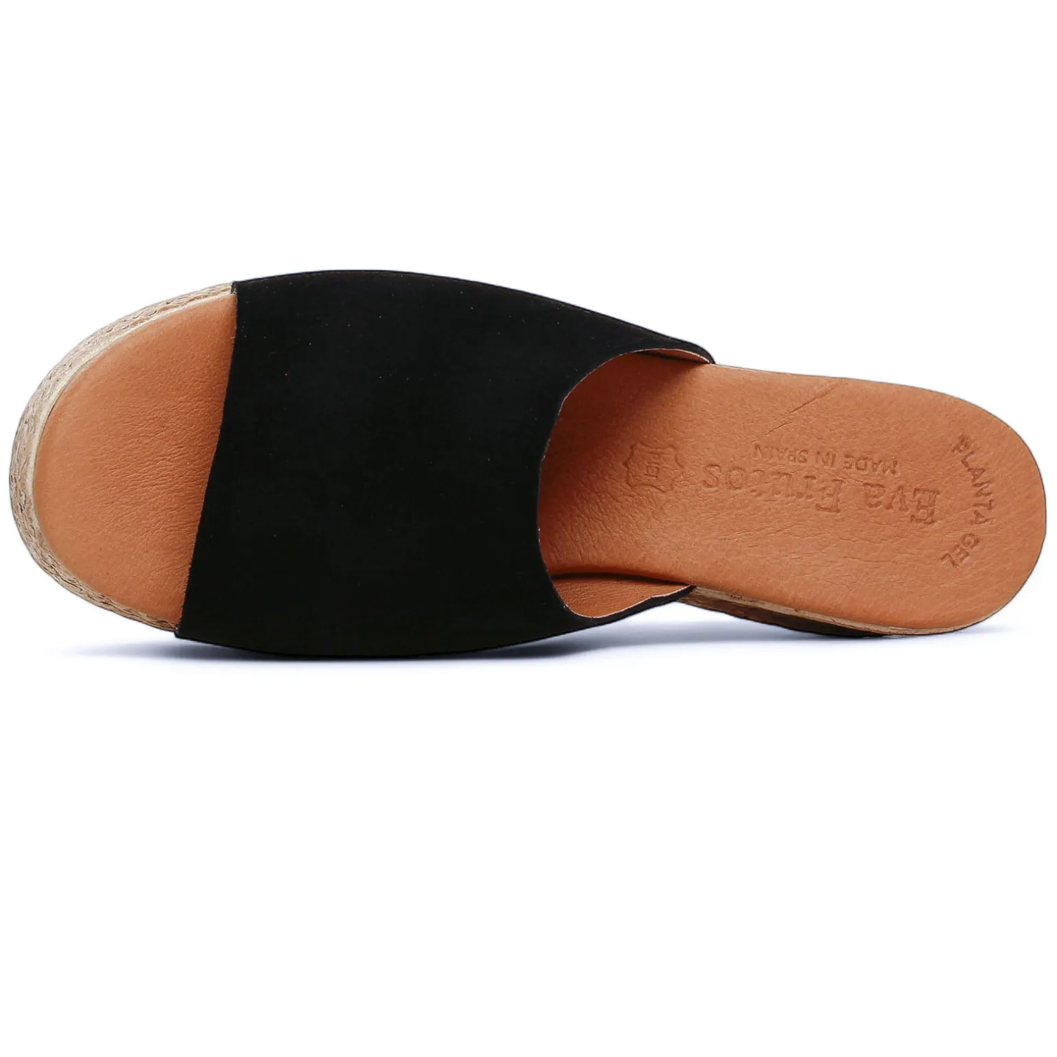 Mules Compensées Eva Frutos 3767 Negro