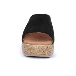 Mules Compensées Eva Frutos 3767 Negro