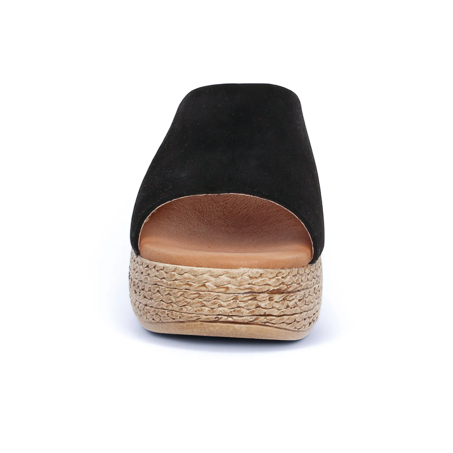 Mules Compensées Eva Frutos 3767 Negro