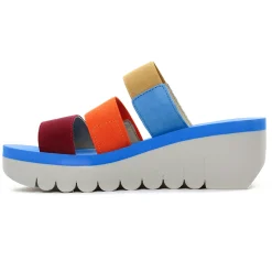 Mules Compensées Fly London Yian845Fly Multicolor