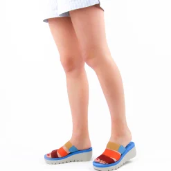 Mules Compensées Fly London Yian845Fly Multicolor