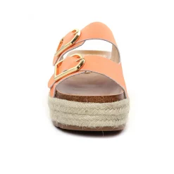 Mules Compensées Mtng Perla 51902 Mandarine