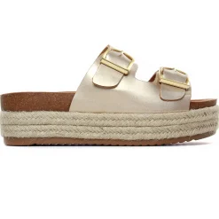 Mules Compensées Mtng Perla 51902 Gold