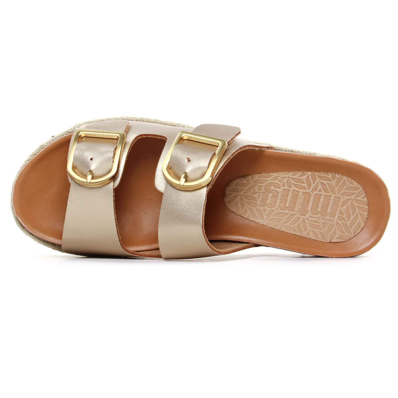 Mules Compensées Mtng Perla 51902 Gold