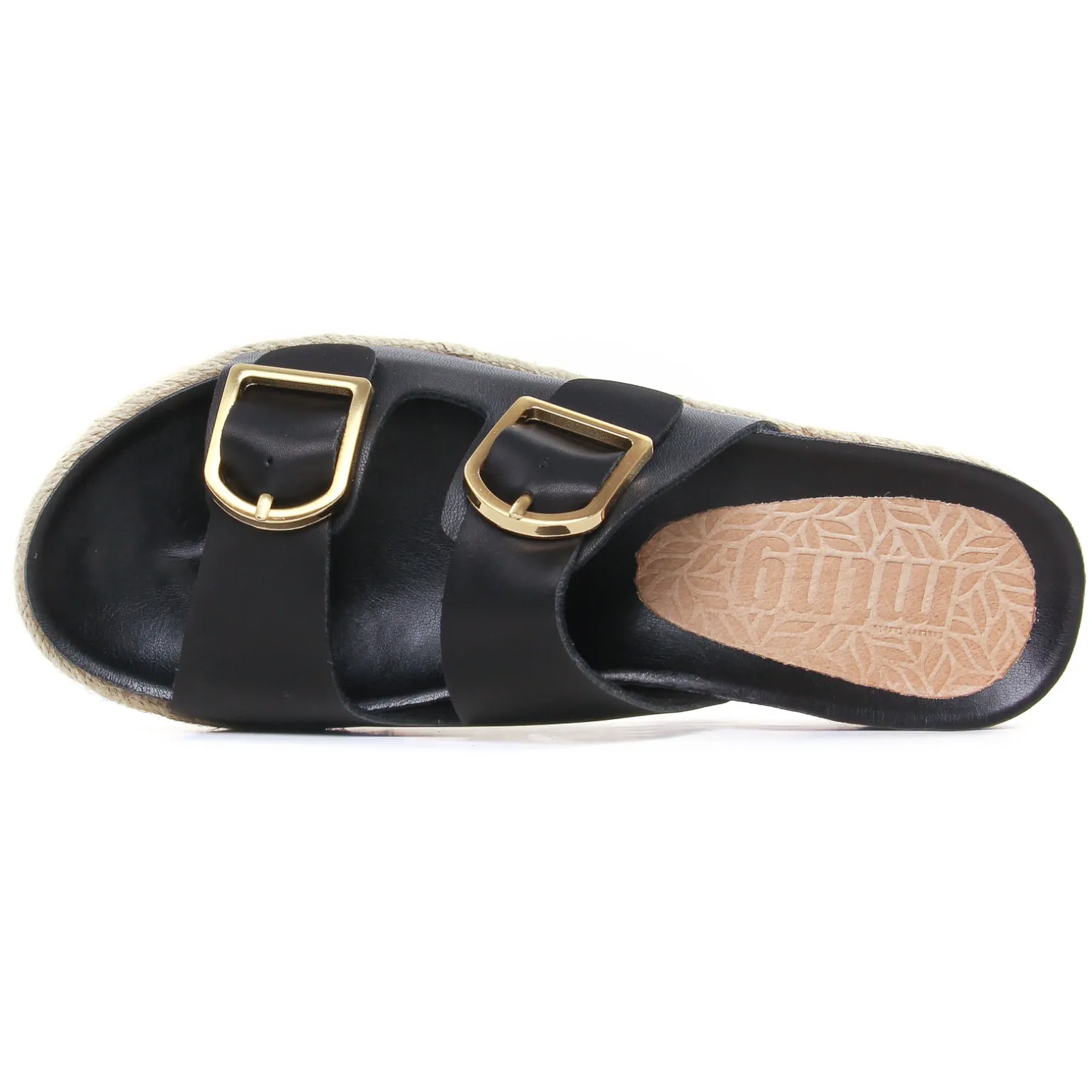 Mules Compensées Mtng Perla 51902 Noir