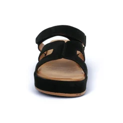 Mules Compensées Scarlatine Gafeau Noir