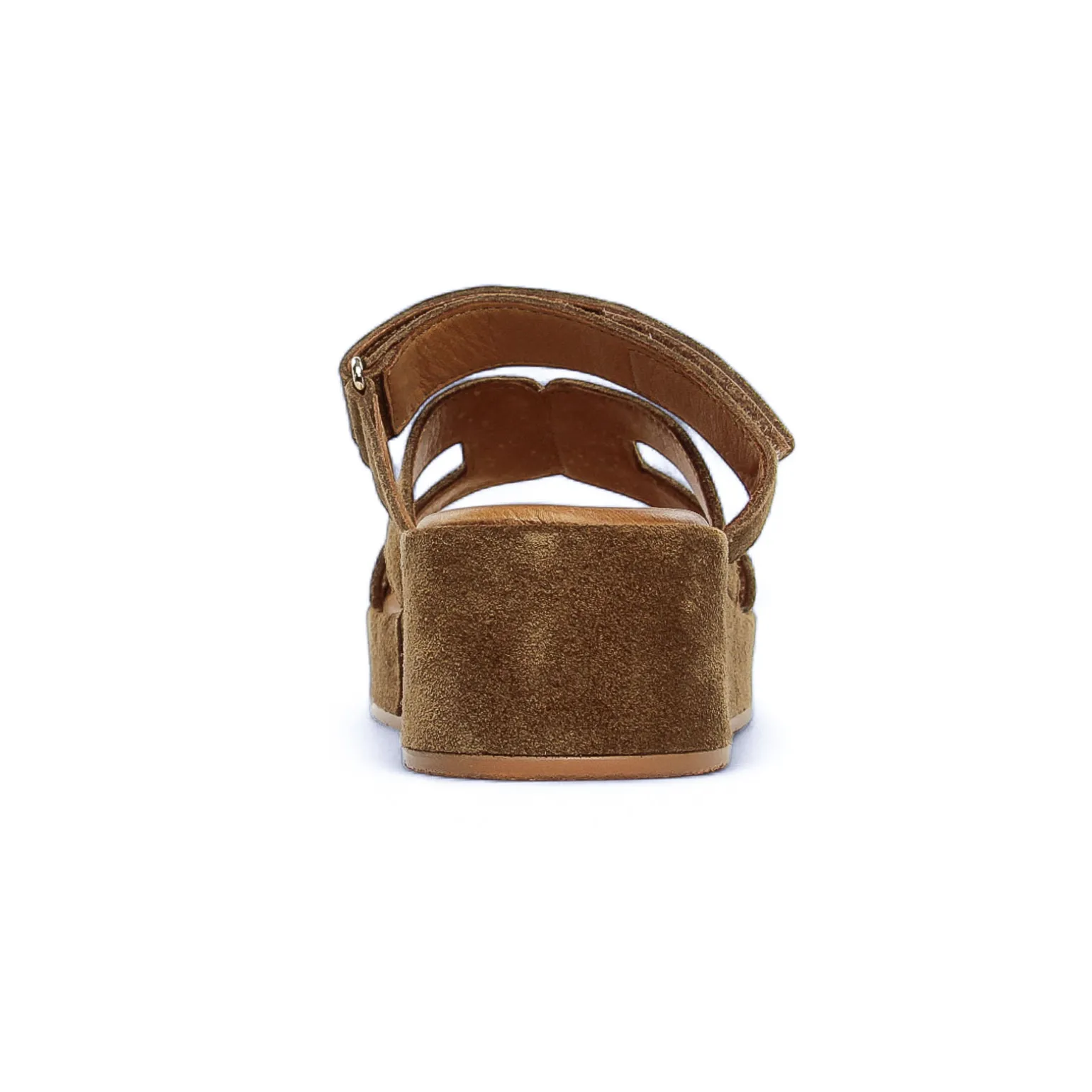 Mules Compensées Scarlatine Gafeau Camel