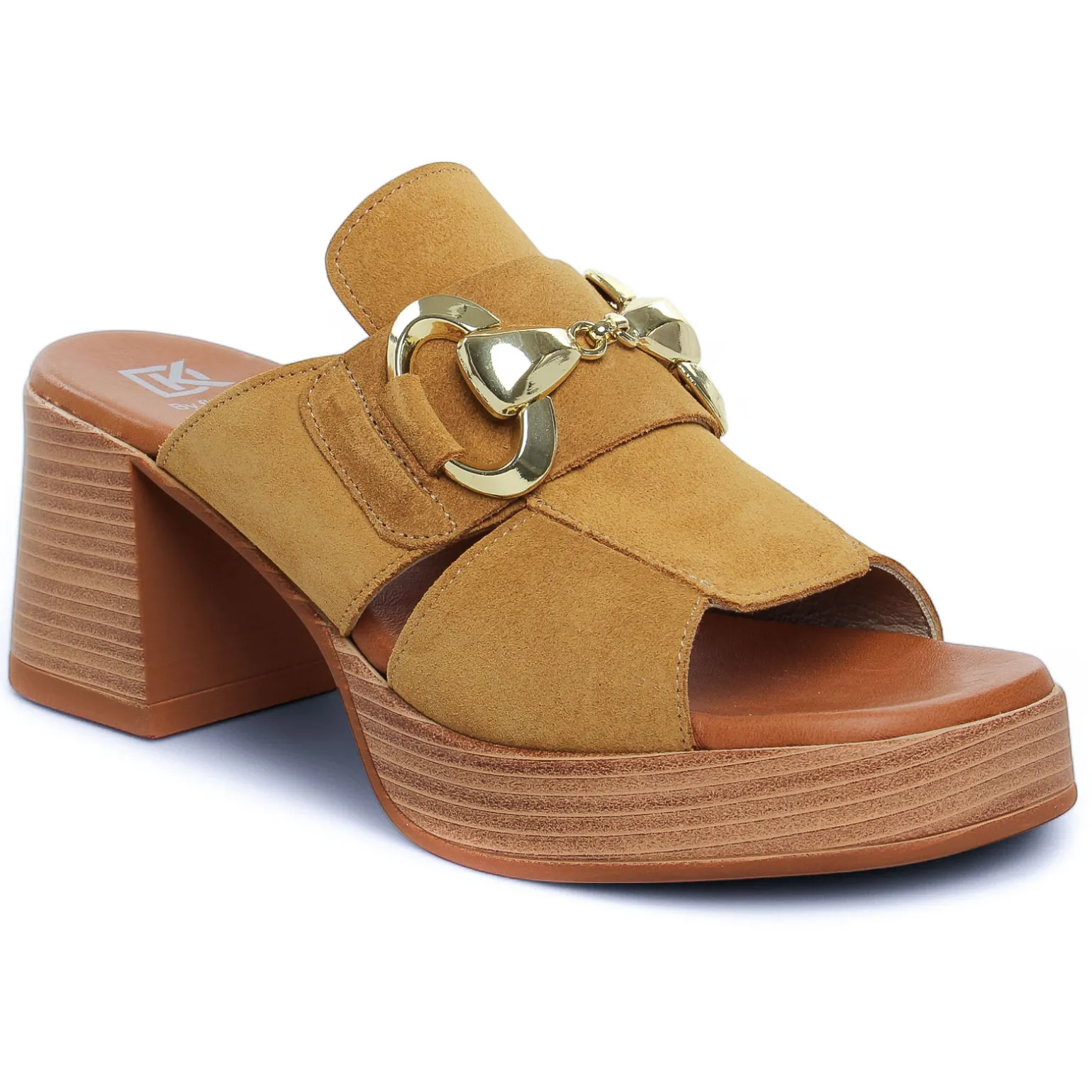 Mules Dorking D9284 Calf Camel
