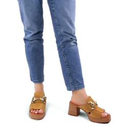 Mules Dorking D9284 Calf Camel