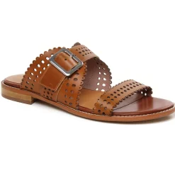 Mules Emilie Karston Xana Cognac