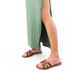 Mules Eva Frutos 3063 Marron