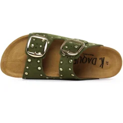 Mules K Daques Riant Kaki