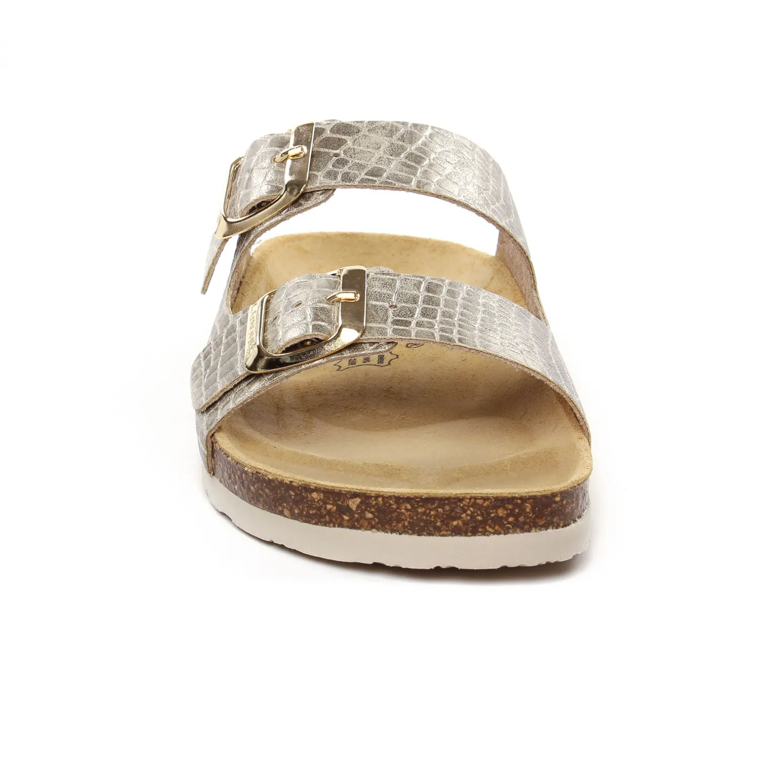 Mules K Daques Ripoll Croco Platine