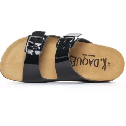 Mules K Daques Ripoll Vernis Noir