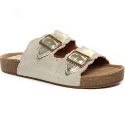 Mules Mtng Lin 54085 Beige Or