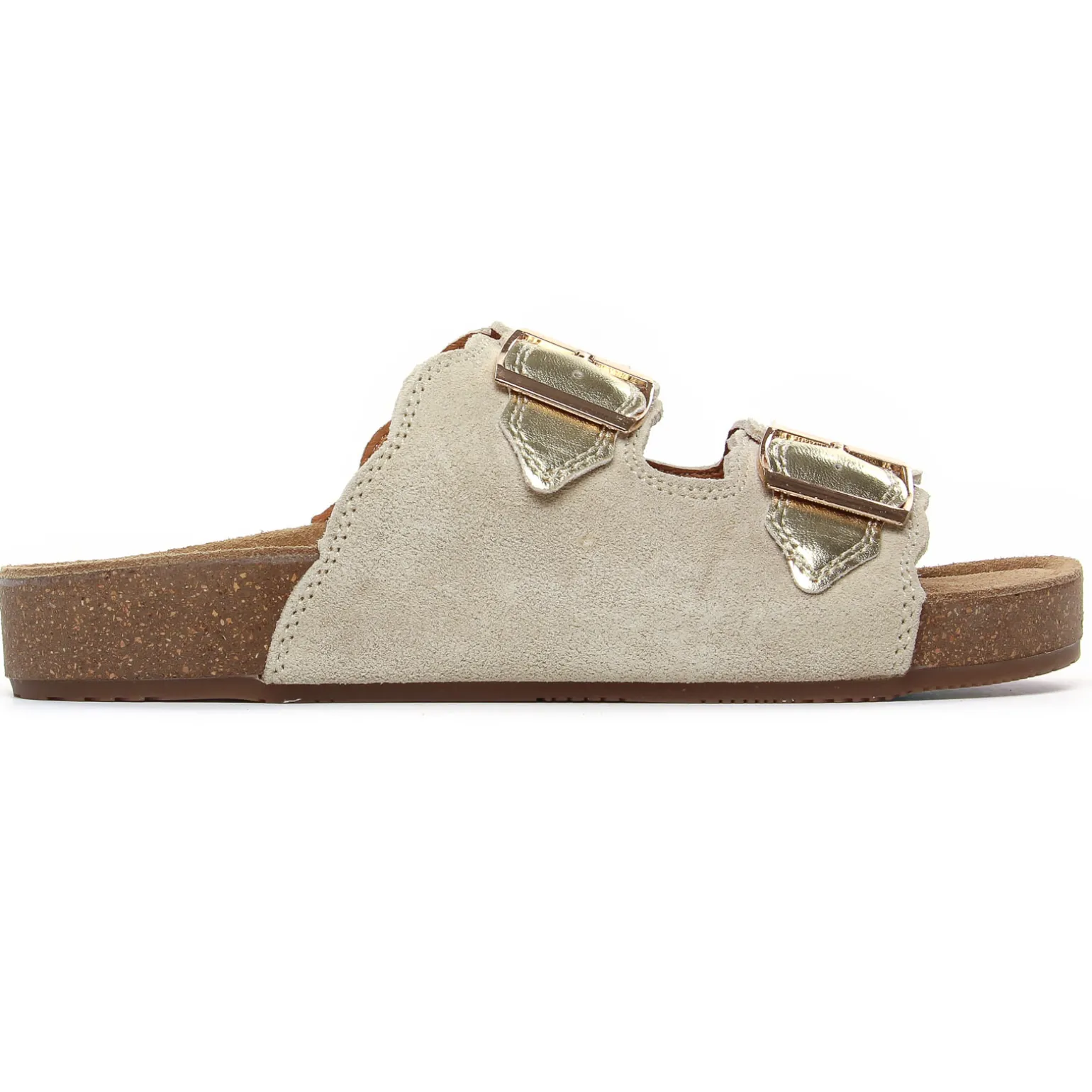 Mules Mtng Lin 54085 Beige Or