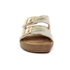 Mules Mtng Lin 54085 Beige Or