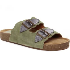 Mules Mtng Lin 54085 kaki bronze