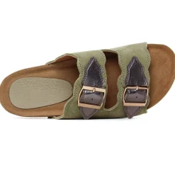 Mules Mtng Lin 54085 kaki bronze