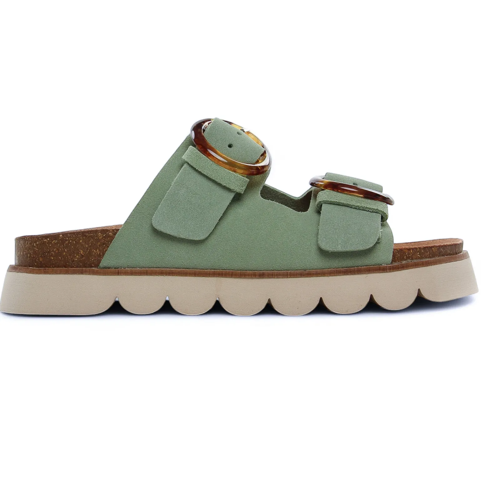 Mules No Name Sandy Tilleul