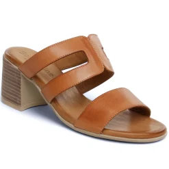 Mules Scarlatine Halle Camel
