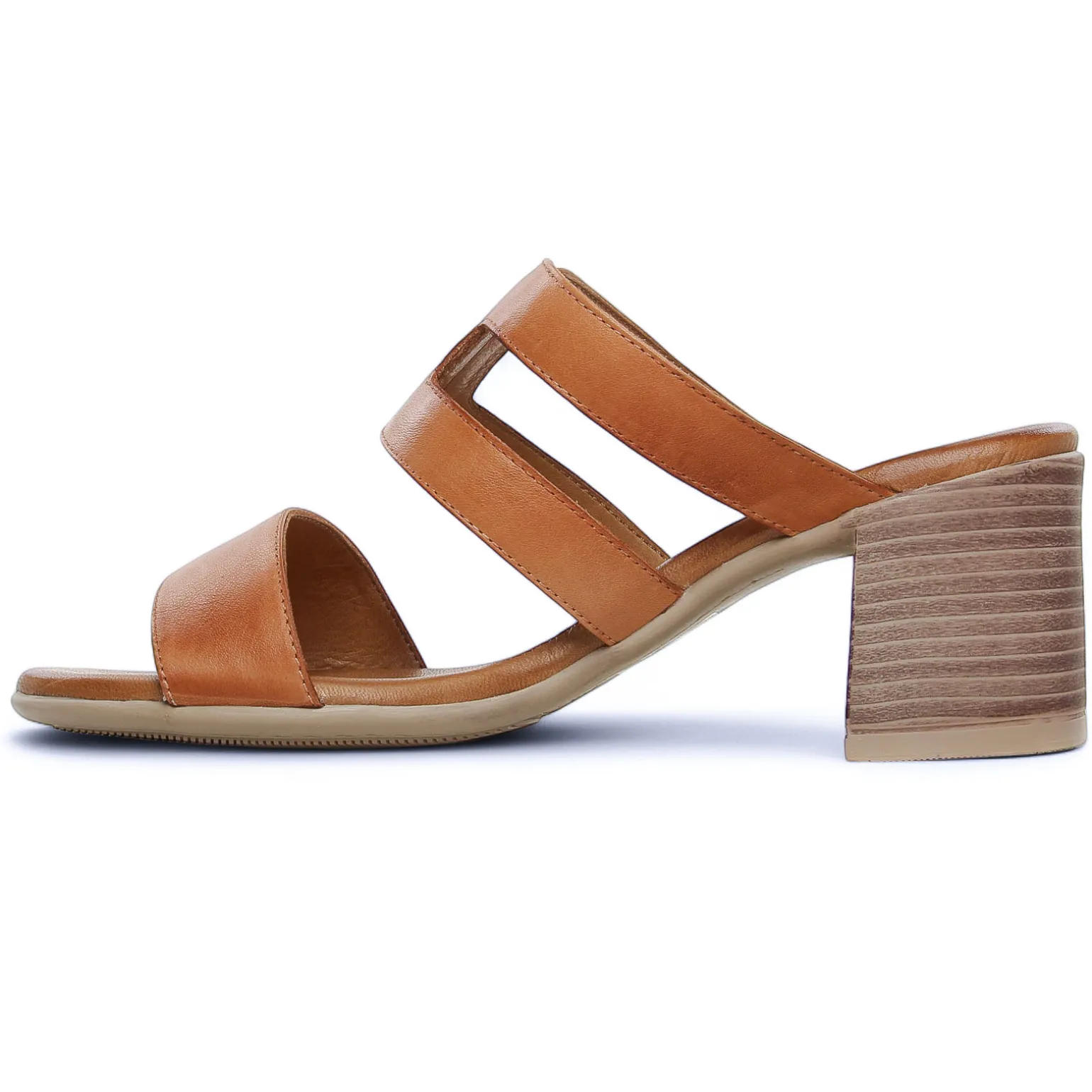 Mules Scarlatine Halle Camel
