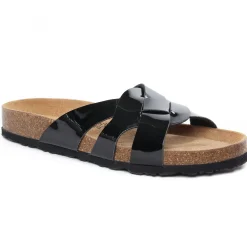 Mules Tamaris 27504 Black Patent