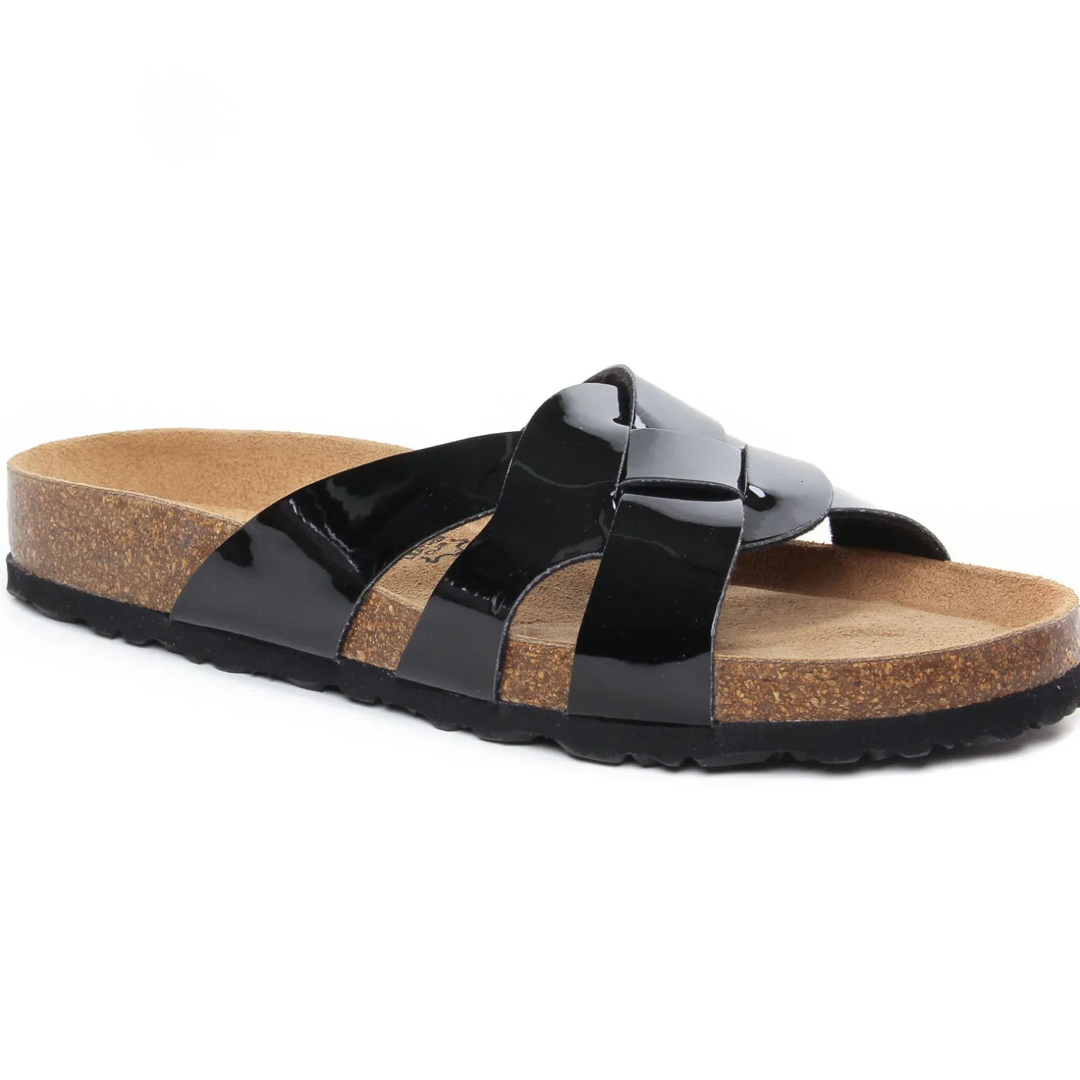 Mules Tamaris 27504 Black Patent