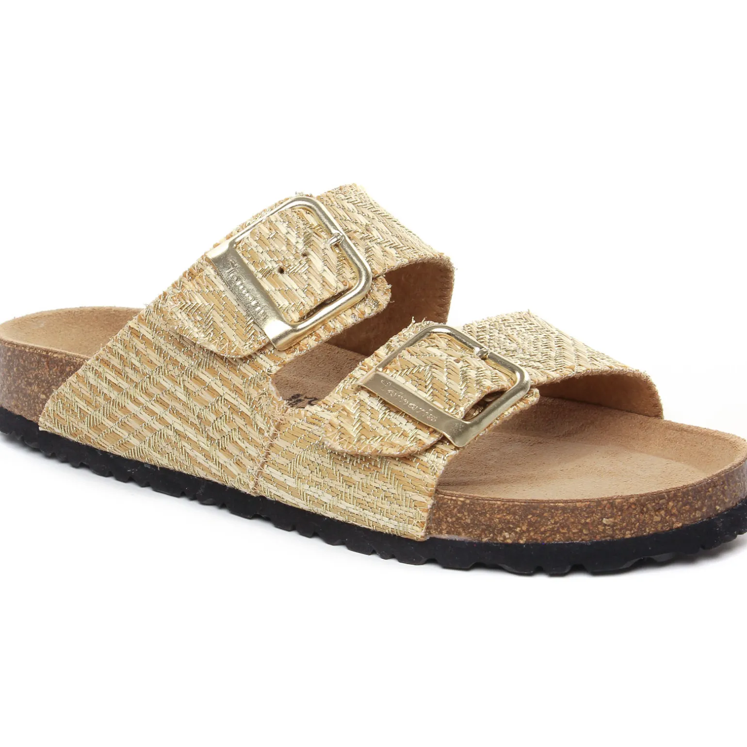 Mules Tamaris 27534 Light Gold Structure