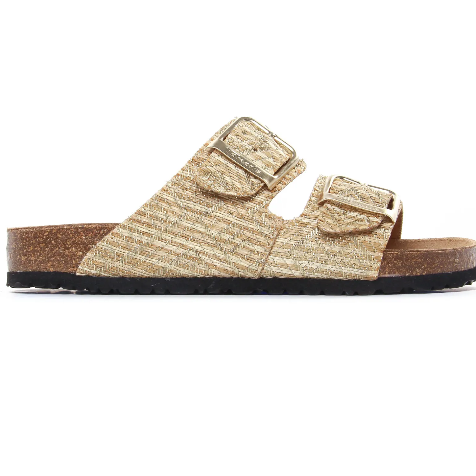 Mules Tamaris 27534 Light Gold Structure