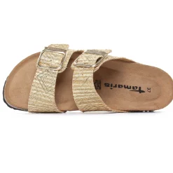 Mules Tamaris 27534 Light Gold Structure
