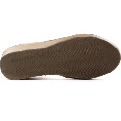 Nu-Pieds Compensés Altex Valma Brun