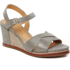 Nu-Pieds Compensés Fugitive Iroize Sand