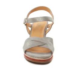 Nu-Pieds Compensés Fugitive Iroize Sand