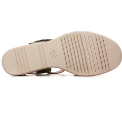 Nu-Pieds Compensés Jana 28364 Beige Sage
