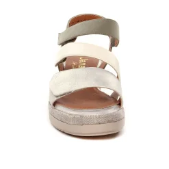 Nu-Pieds Compensés Jana 28364 Beige Sage