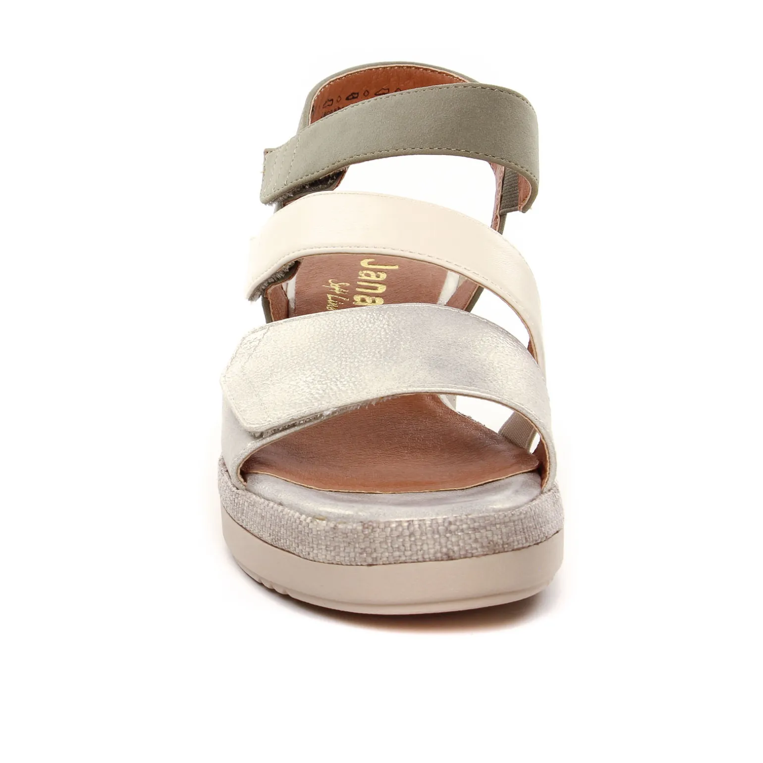 Nu-Pieds Compensés Jana 28364 Beige Sage