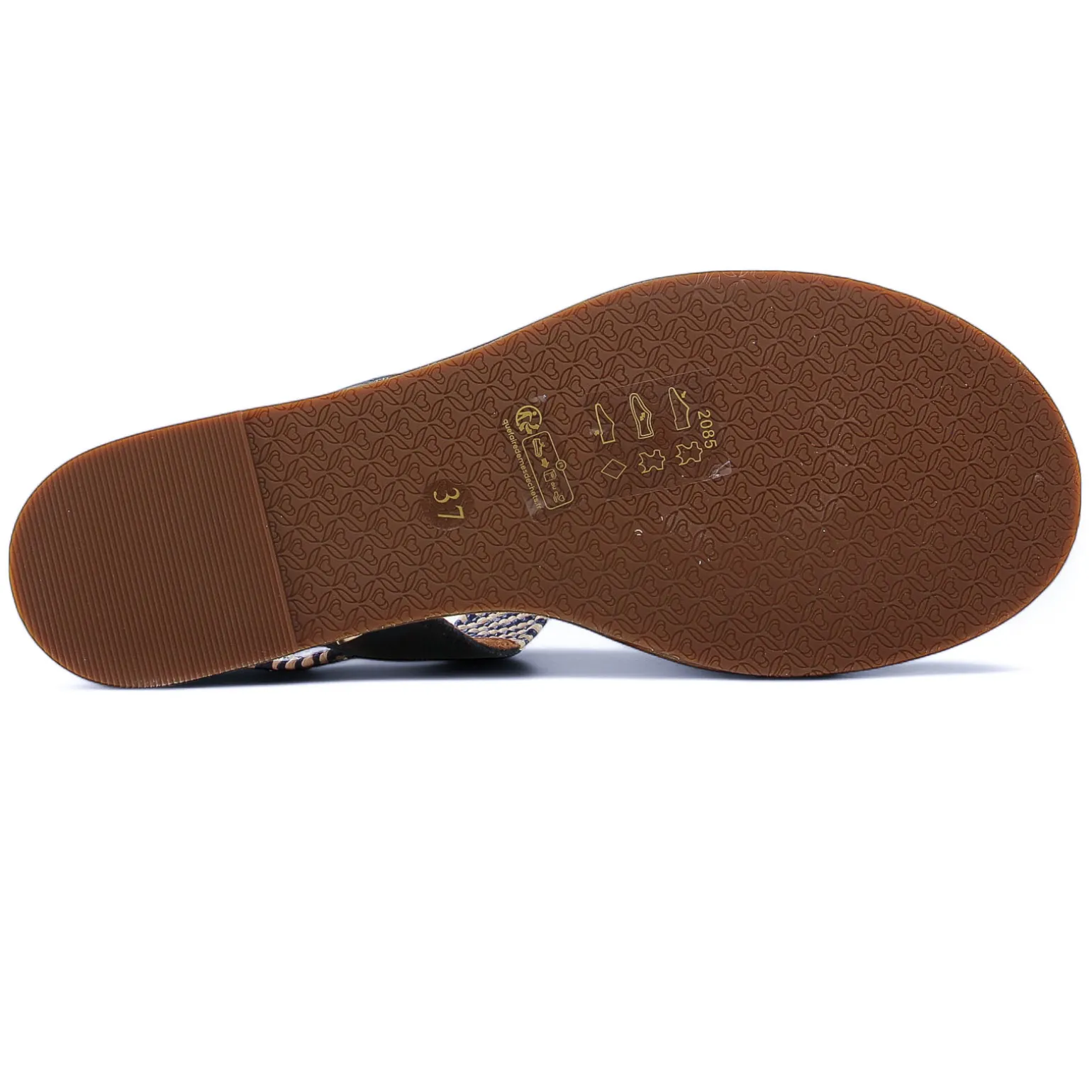 Nu-Pieds Compensés Mamzelle Obole Navy