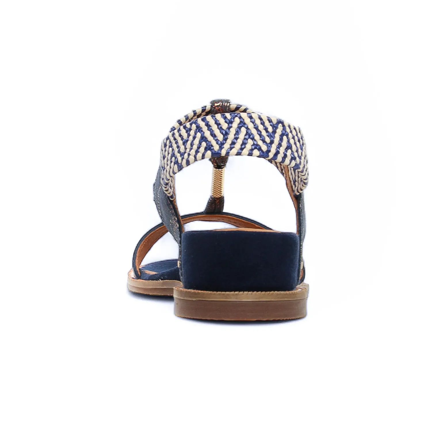 Nu-Pieds Compensés Mamzelle Obole Navy