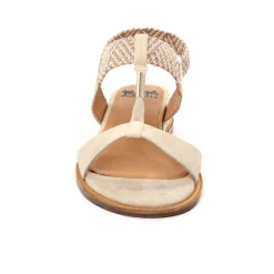 Nu-Pieds Compensés Mamzelle Obole Latte