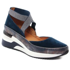 Nu-Pieds Compensés Mamzelle Volou Navy Navy